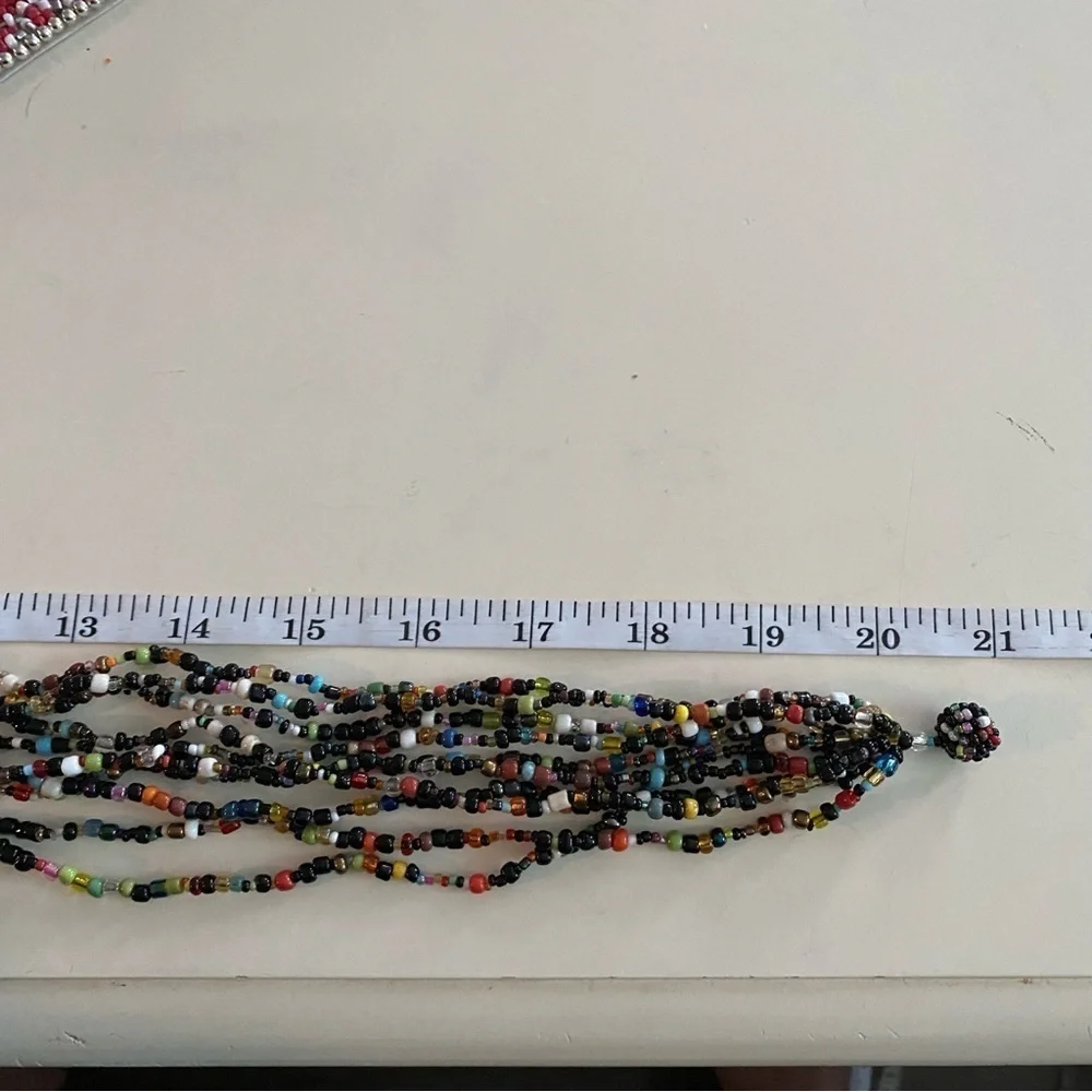 Multicolored Chunky beaded necklace